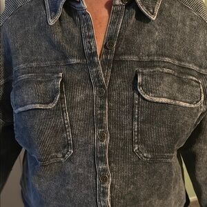 Pilcro Anthropology button down cardigan